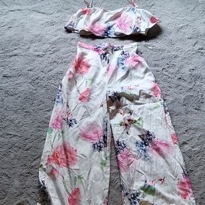 Floral sets of pants